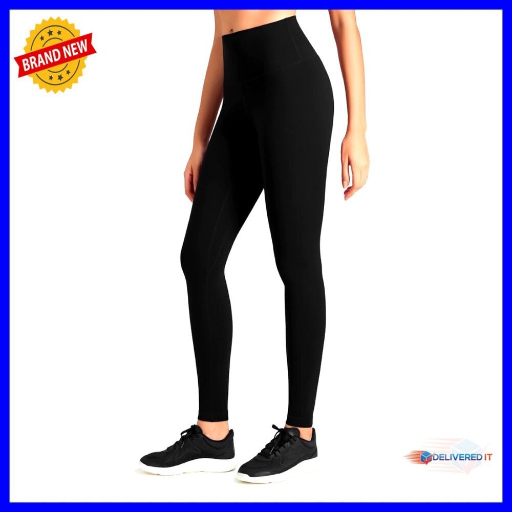 High Waisted Compression Leggings 31" Tall Women Workout Pants